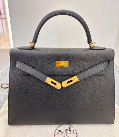 K32 Epsom Sellier Black GHW #A
