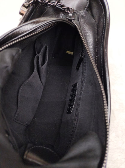 Chanel Gabrielle Small So Black #25