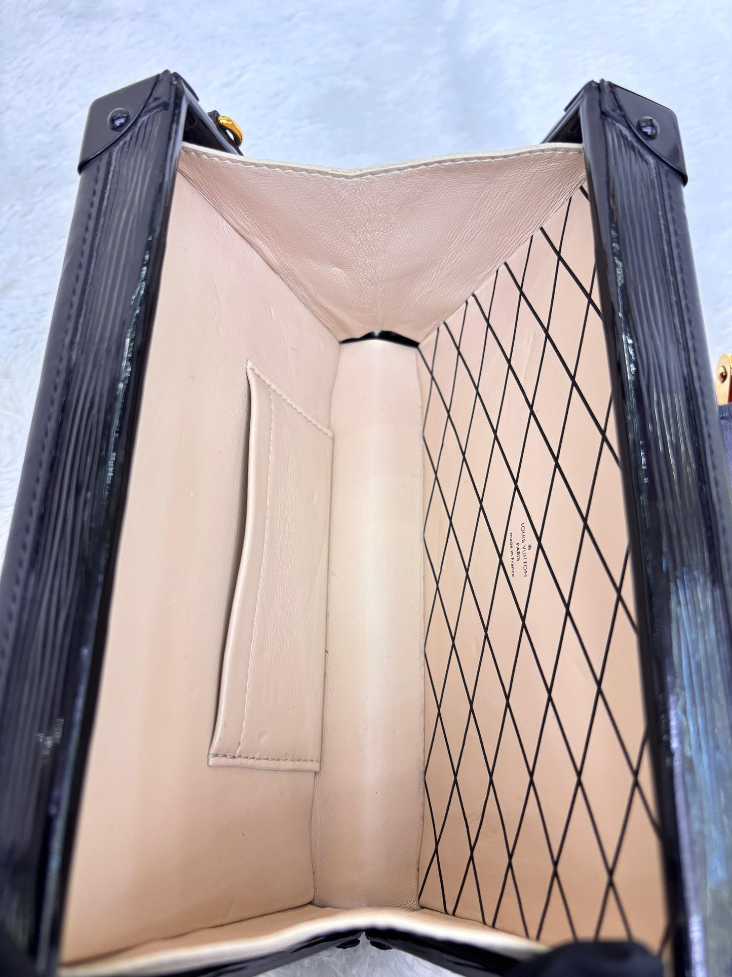 LV Petite Malle Epi Coquelicot Black 2015