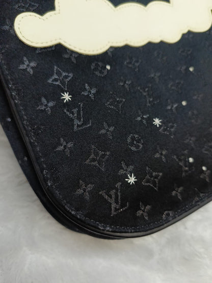 LV Conte de Fees Musette Black Silk Monogram 2002
