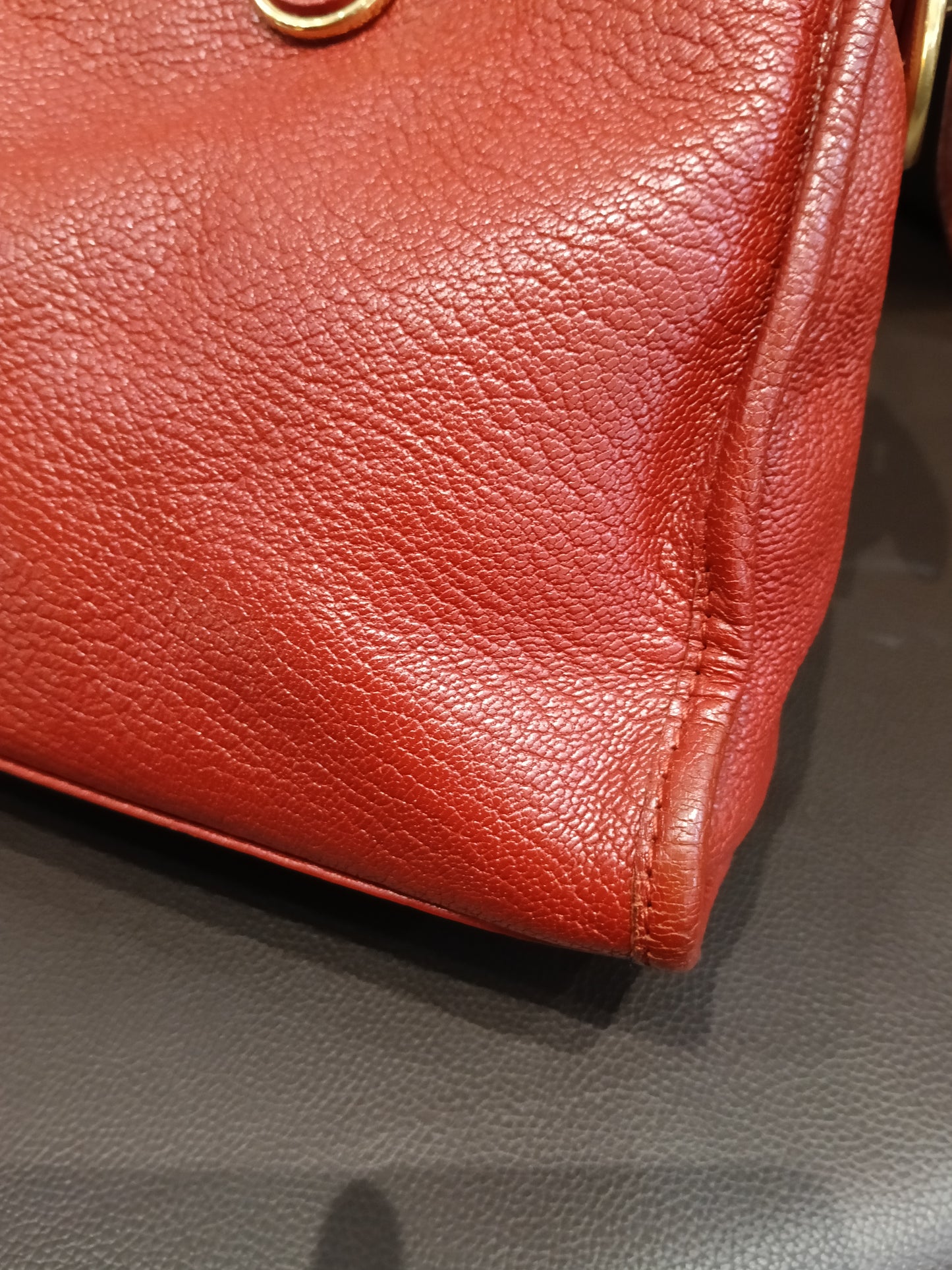 Balenciaga Small City Edge Red GHW 2017
