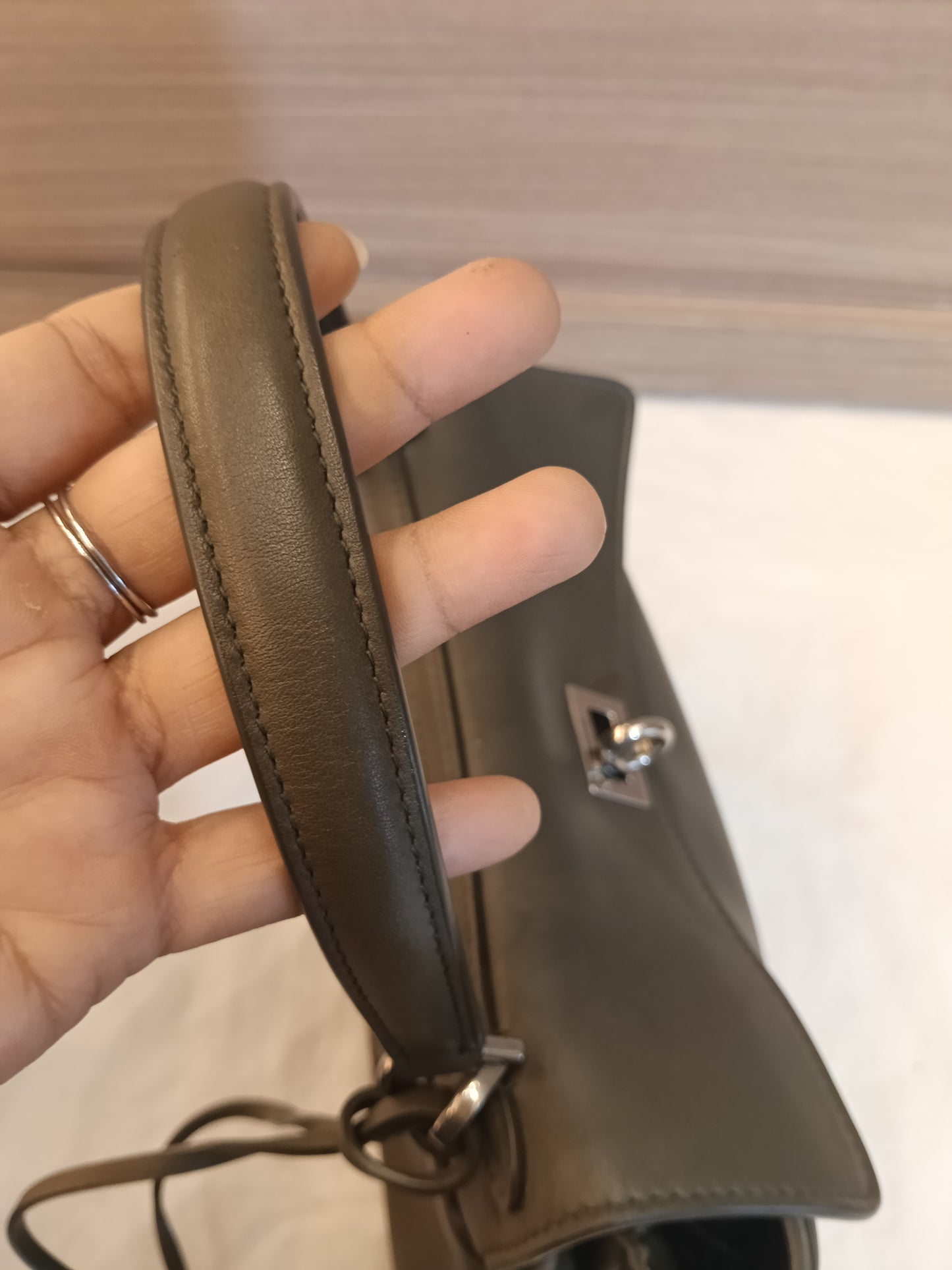 Balenciaga Rodeo Mini Calfskin Green SHW