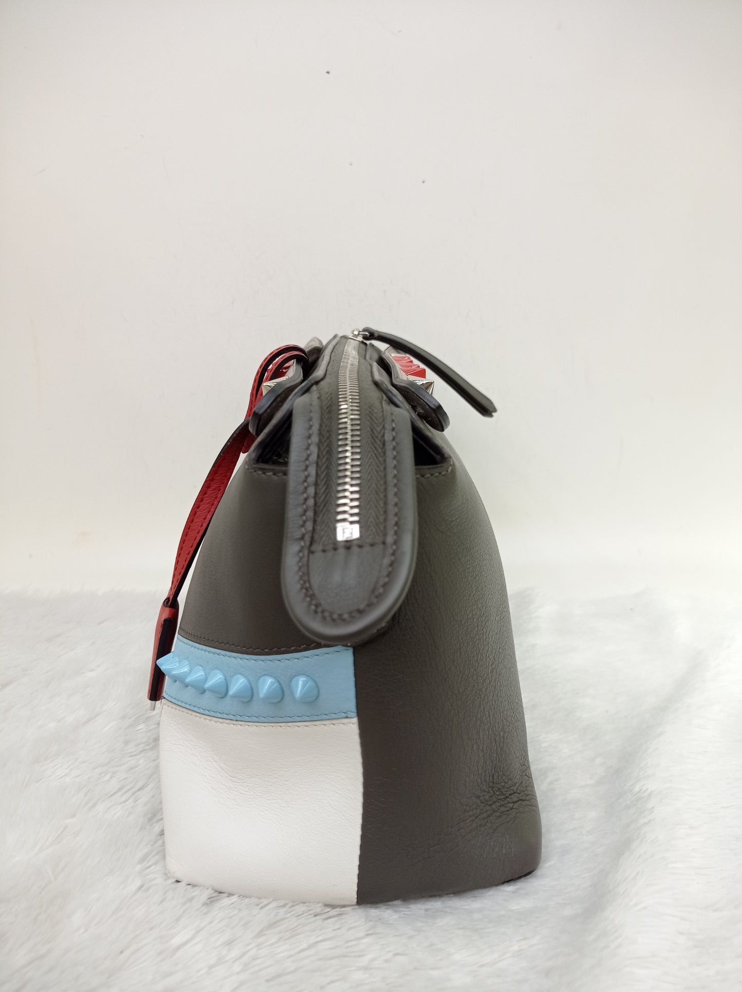 Fendi BTW Medium Sleepy Monster Multicolour Studded SHW