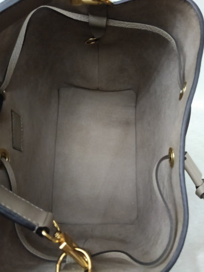 LV Neo Noe MM Monogram Empreinte Tourterelle Creme (CHIP)