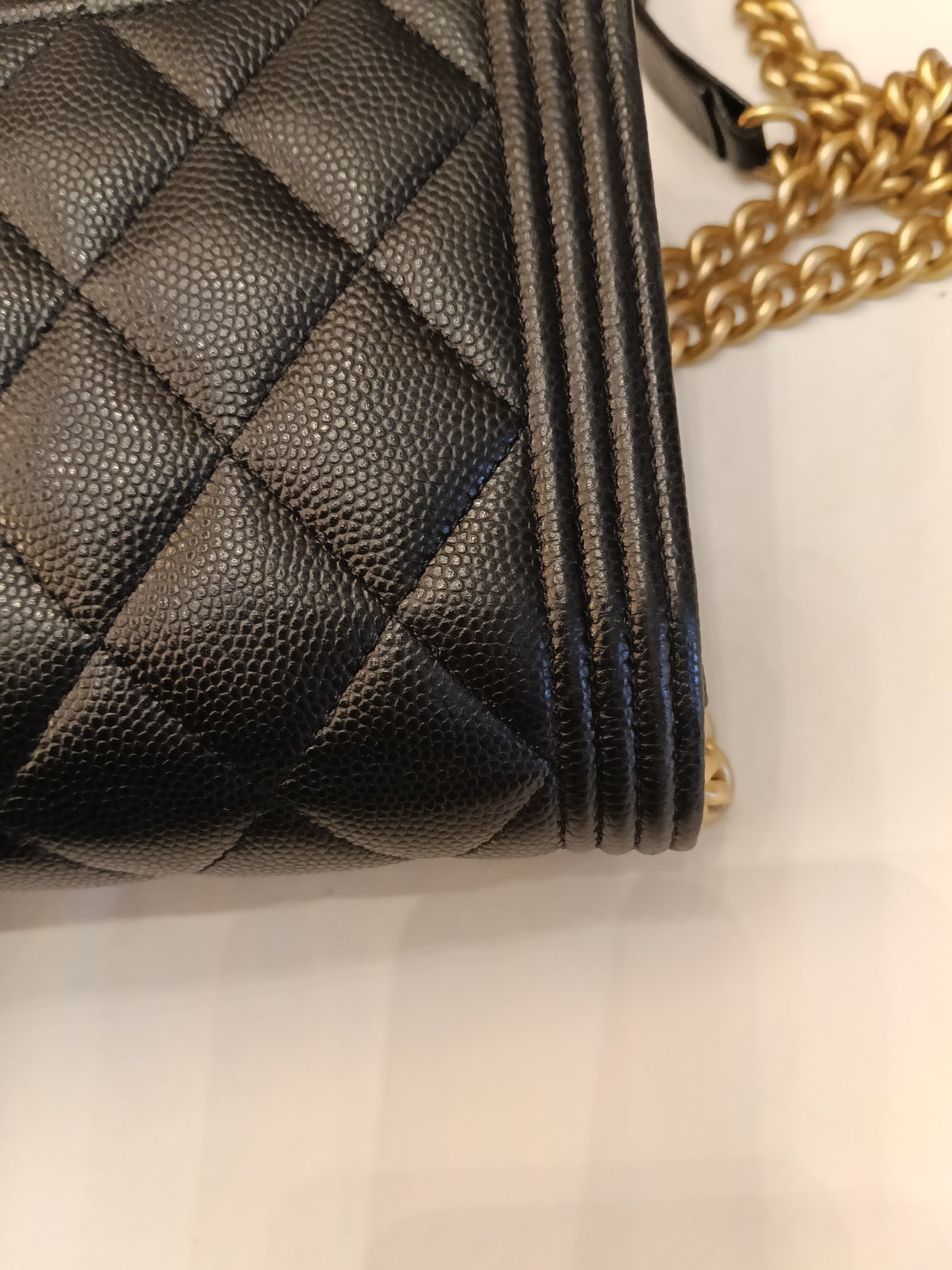 Chanel Boy WOC Caviar Black GHW #30