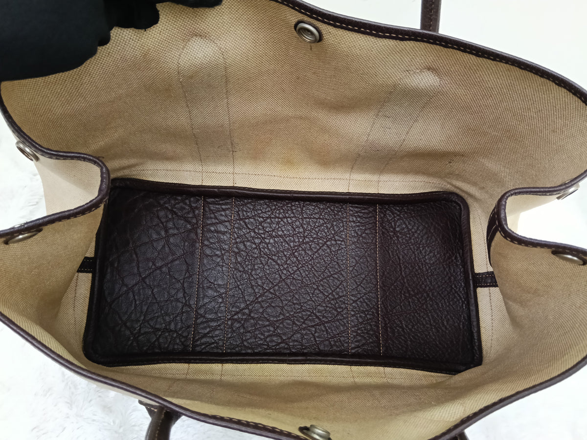 Garden Party 36 Toile Marron Fonce PHW #F square