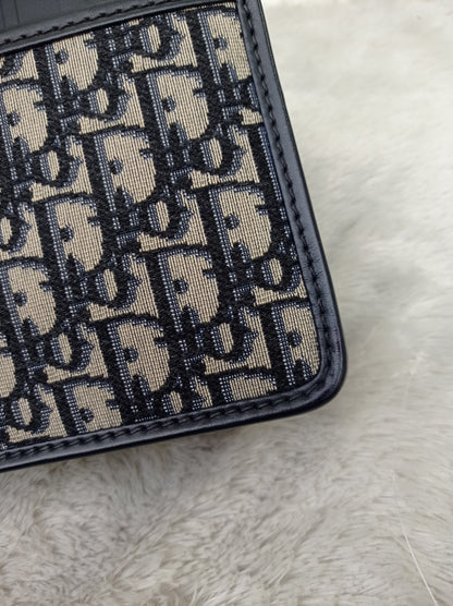 Dior Montaigne 30 Oblique Navy GHW 2019