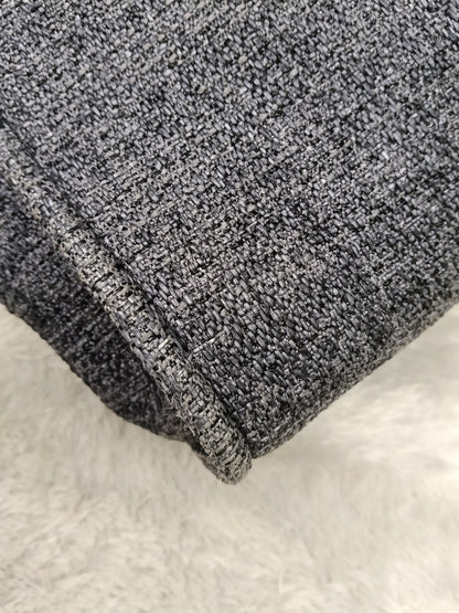 Chanel Deauville Small Tweed Black Navy LGHW (CHIP)