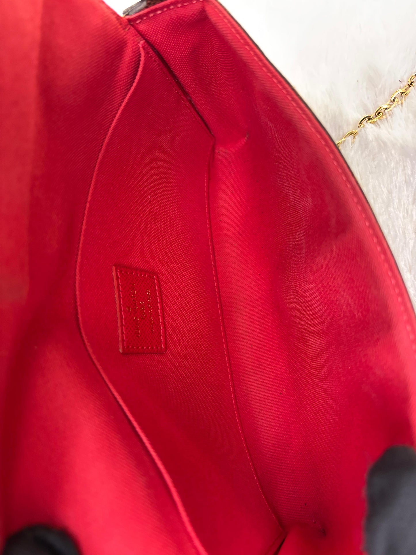 LV Pochette Felicie GM Damier 2019