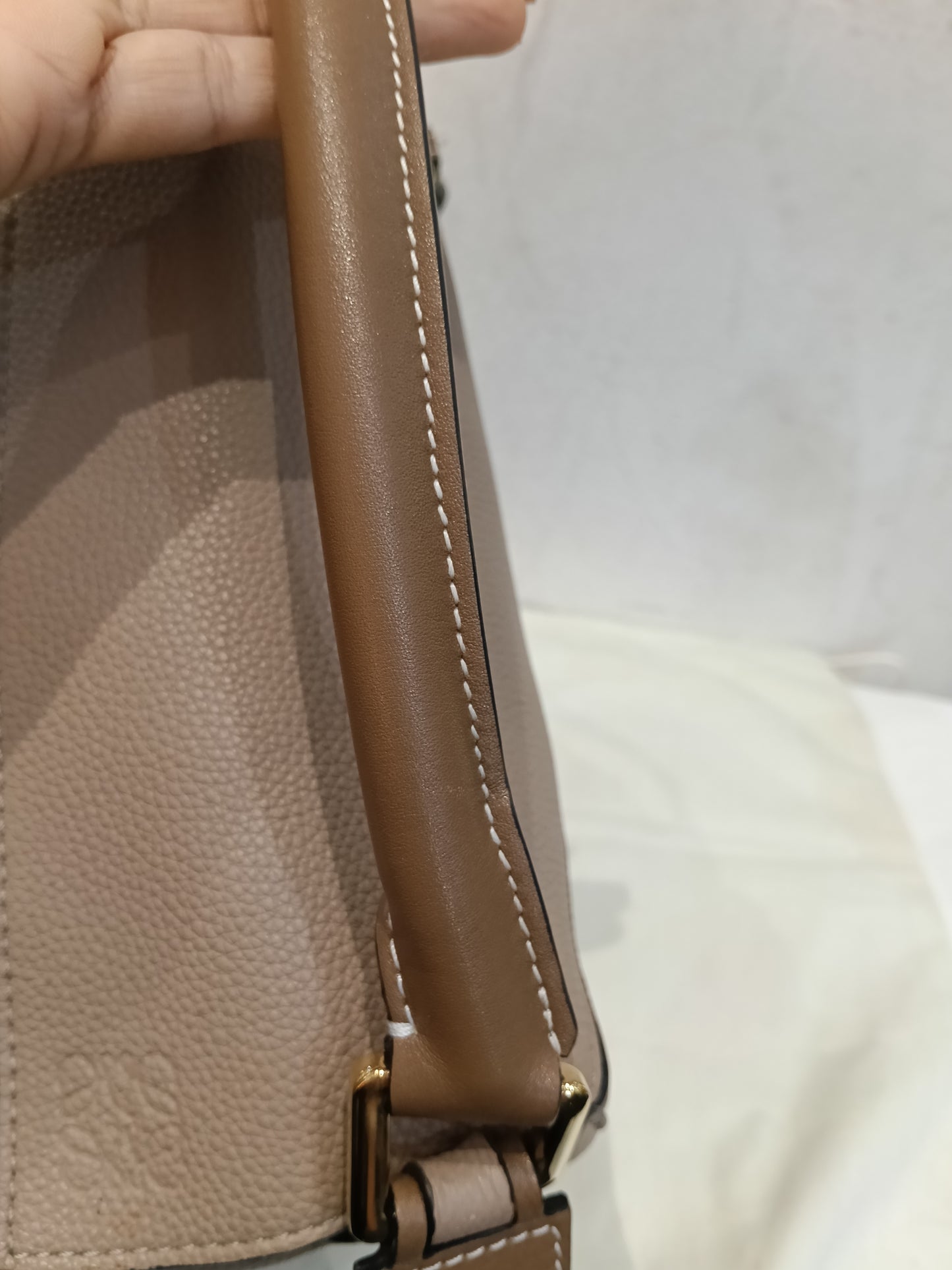 Loewe Puzzle Small Grained Sand Mink GHW 2020