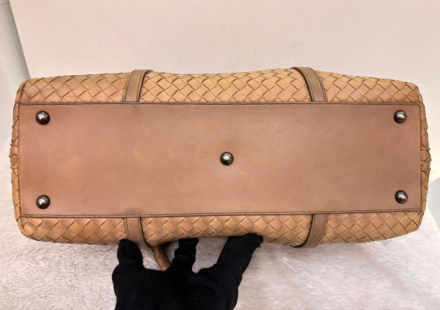 Bottega Veneta Intrecciato Tote Ombre Nude RHW 2007