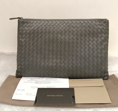 Bottega Veneta Pouch Billeto Grey RHW 2018