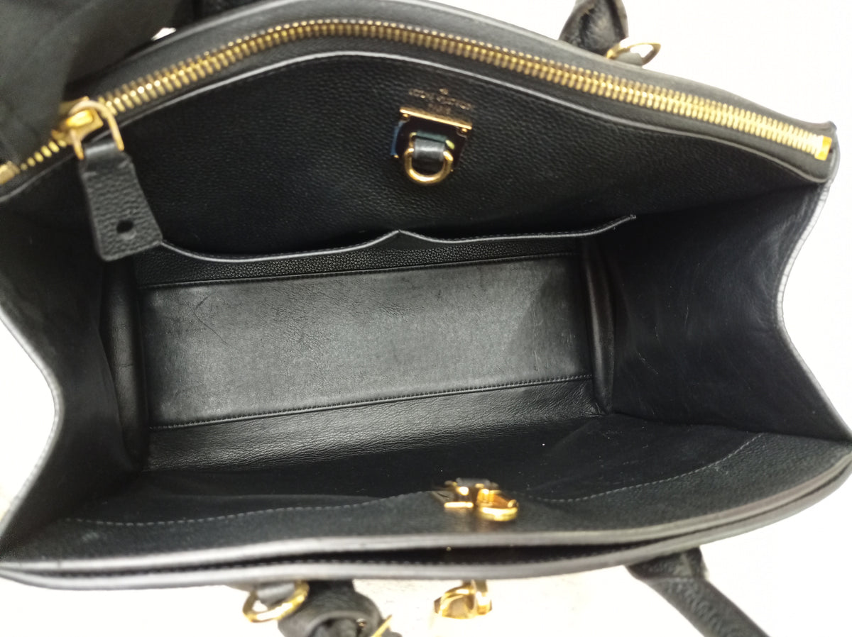 LV Steamer MM Taurillon Noir 2016