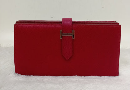 Hermes Bearn Wallet Epsom Rubish PHW #T