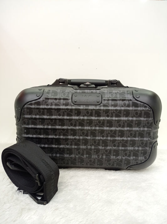 Dior X Rimowa Carry On Case Aluminium Oblique Black 2020