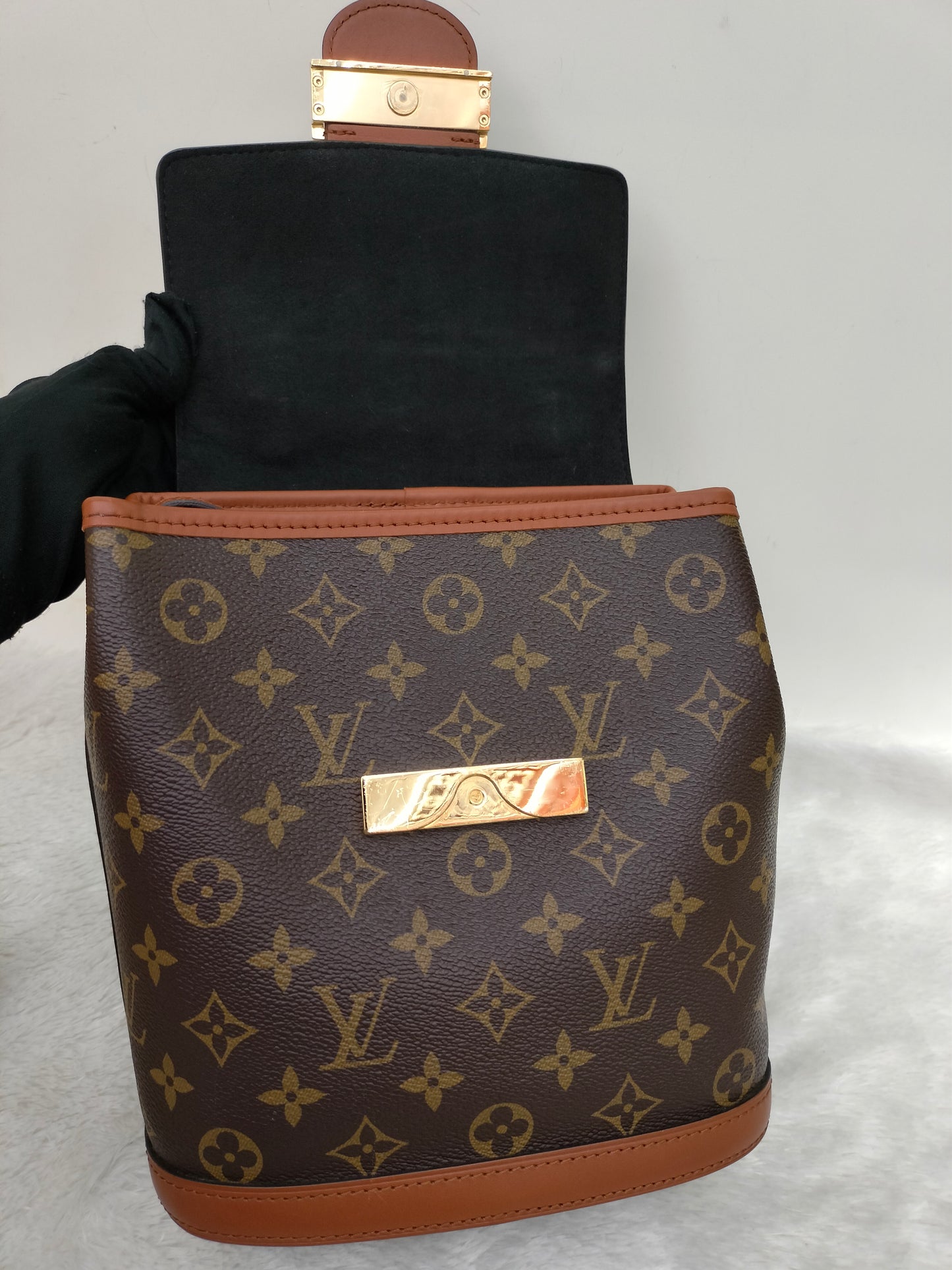 LV Dauphine Backpack Monogram Reverse 2020