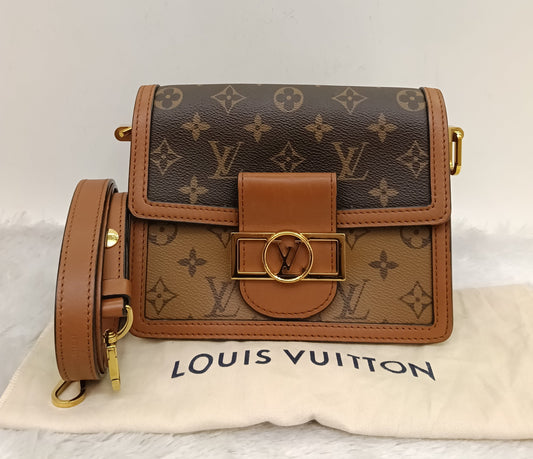 LV Dauphine Mini Monogram Reverse (CHIP)
