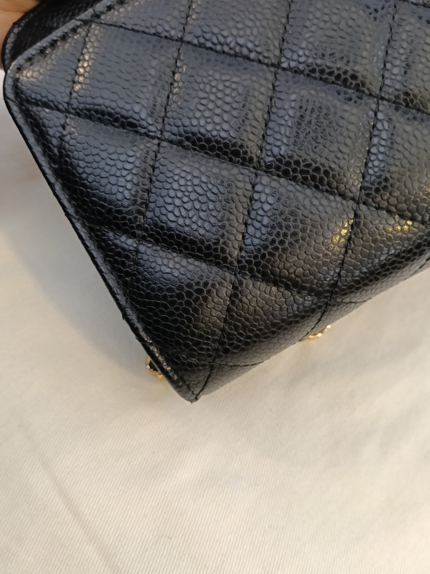 Chanel WOC Caviar Black GHW #29