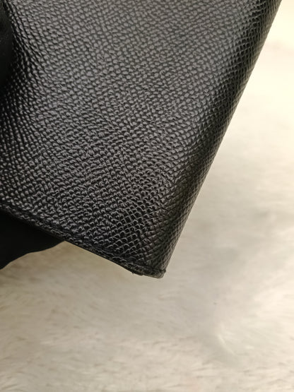 Chanel Trifold Wallet Caviar Black GHW #5