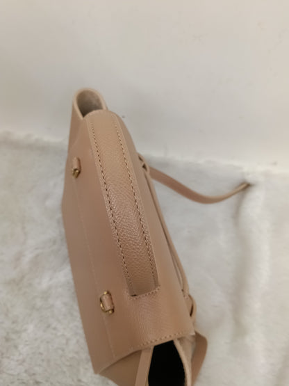 Celine Nano Belt Grained Desert Rose GHW 2020
