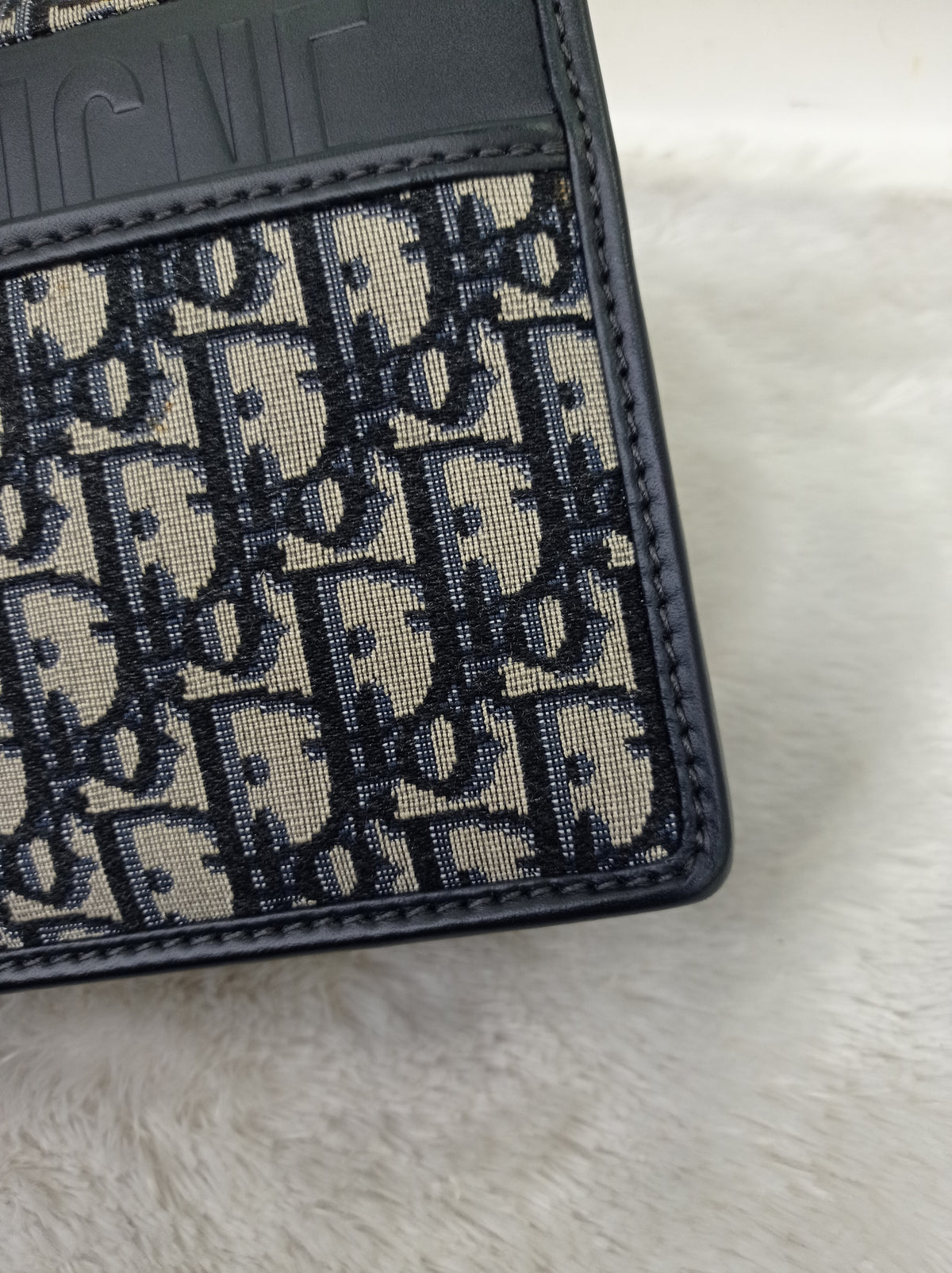 Dior Montaigne 30 Chain Flap Oblique Navy GHW 2020