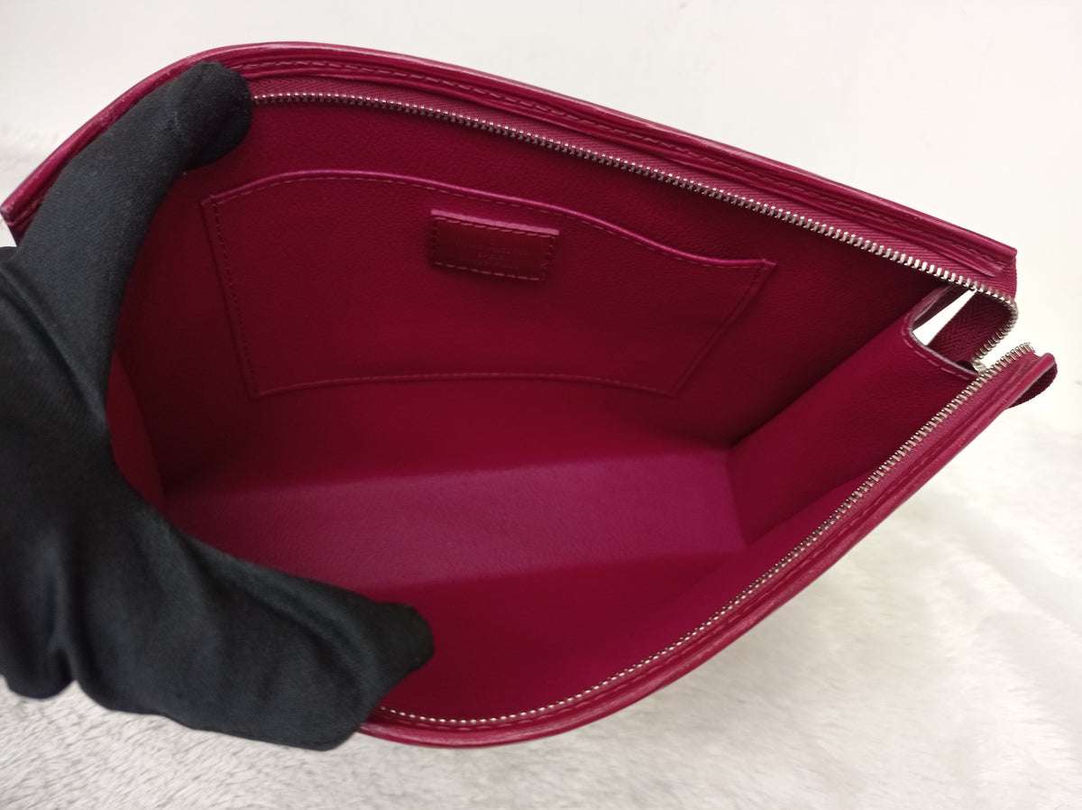 LV Toiletry Pouch 26 Epi Fuchsia 2019
