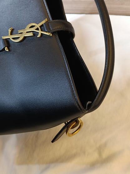 YsL Le37 Small Calfskin Black GHW 2023