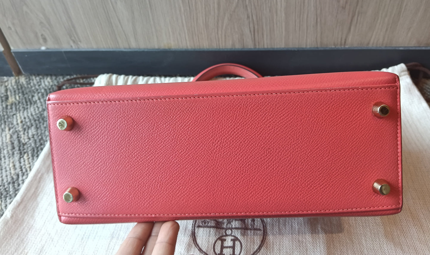 K25 Epsom Sellier Rose Jaipur GHW #A