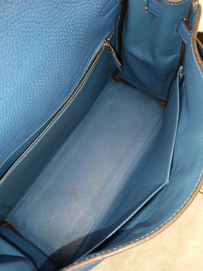 K35 Togo Blue Myconos PHW #O square