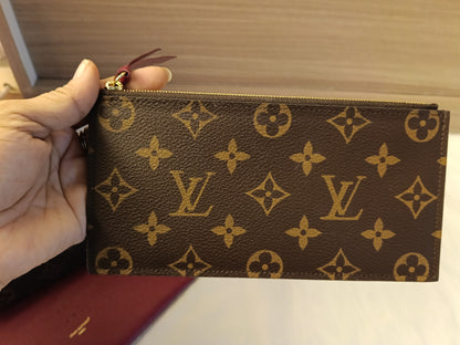 LV Pochette Felicie GM Monogram Fuchsia (CHIP)