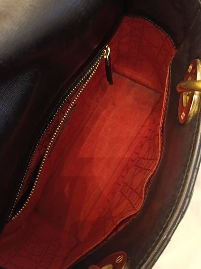 Lady Dior Small Lamb Black GHW 2019