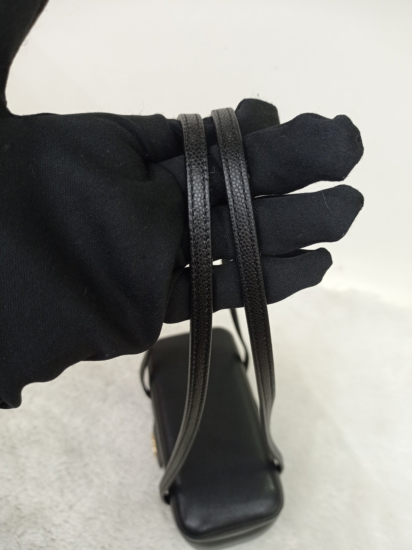 *NEW* Chanel Preppy Coco Long Vanity with Straps Black Caviar GHW (CHIP)