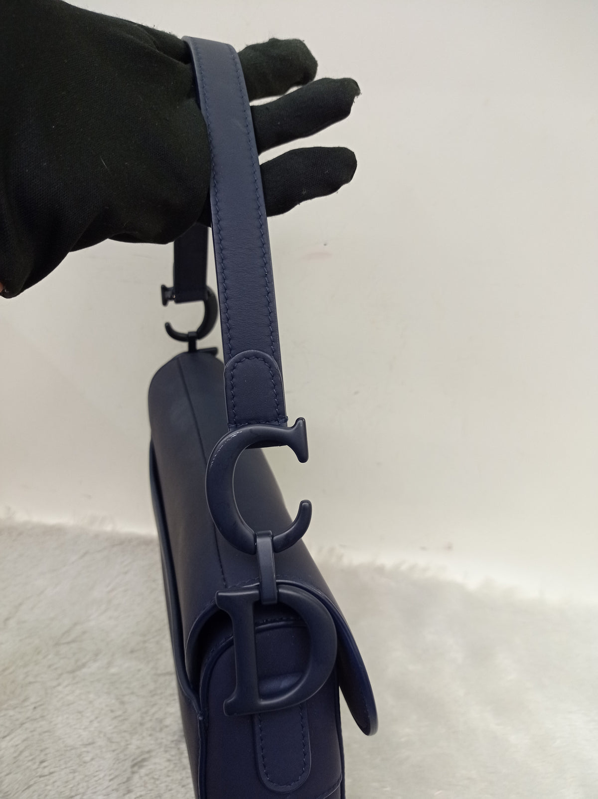 Dior Saddle Medium Ultra Matte Blue 2020