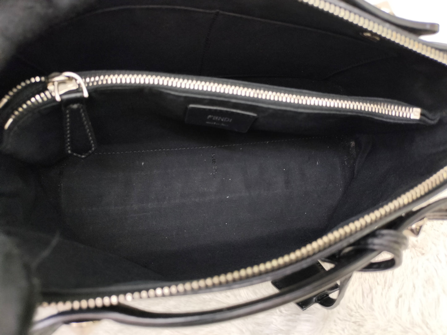 Fendi BTW Medium Black SHW 2016