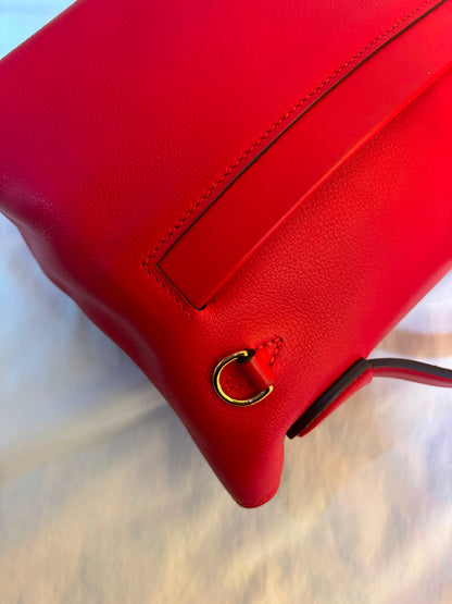 Hermes 2424 Mini Evercolour Swift Rouge De Coeur GHW #Y