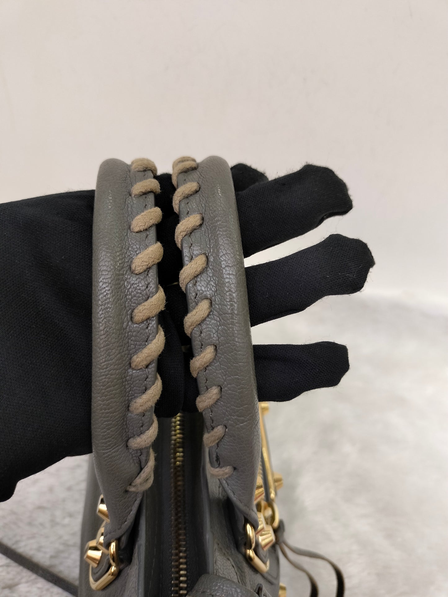 Balenciaga Mini City Edge Grey GHW 2017