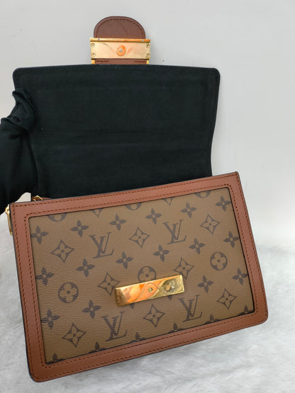 LV Dauphine MM Monogram Reverse 2020