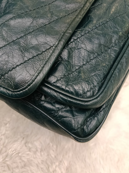 YsL Niki Medium Calfskin Emerald Green RHW 2018