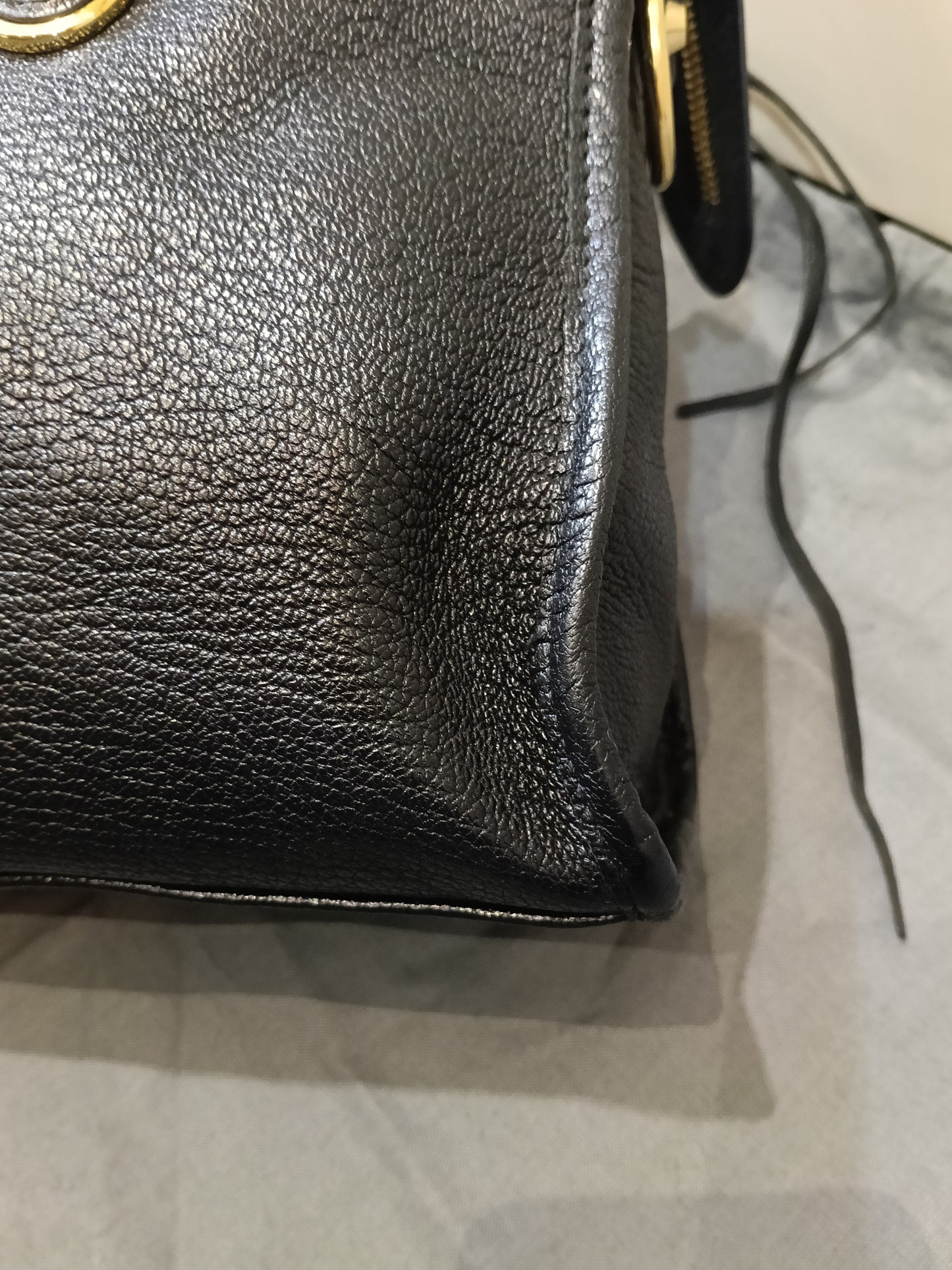 Balenciaga Small City Edge Black GHW 2020