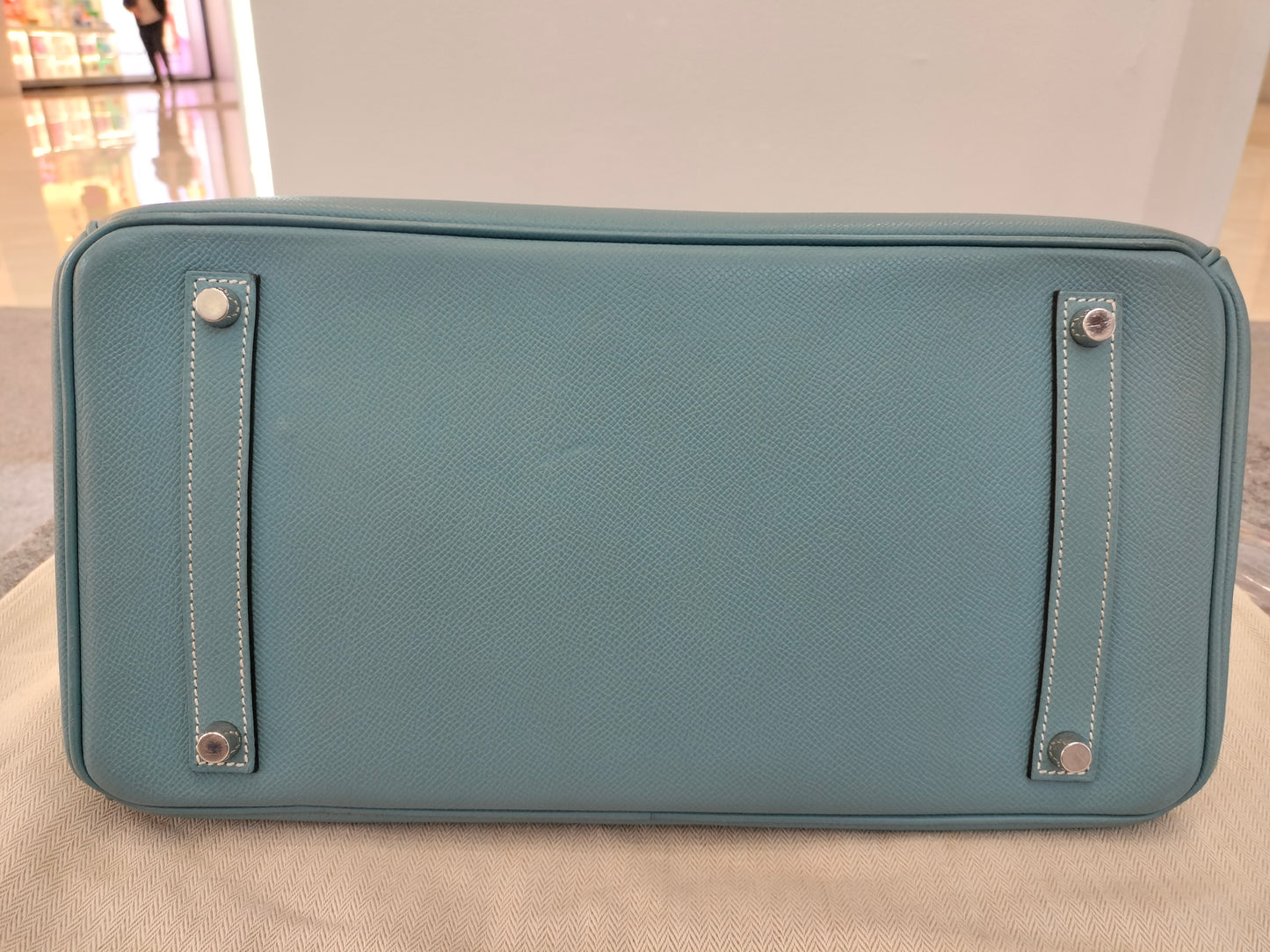 B35 Epsom Blue Jeans PHW #N square