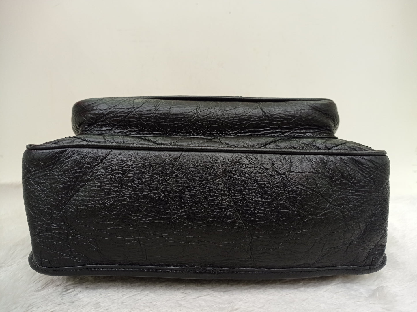 YsL Niki Medium Calfskin Black RHW 2018