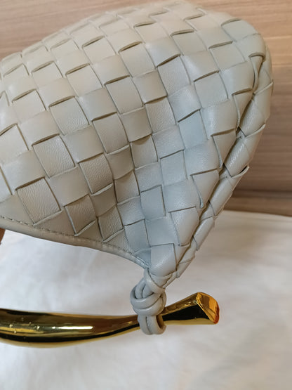 Bottega Veneta Sardine Top Handle Grey GHW