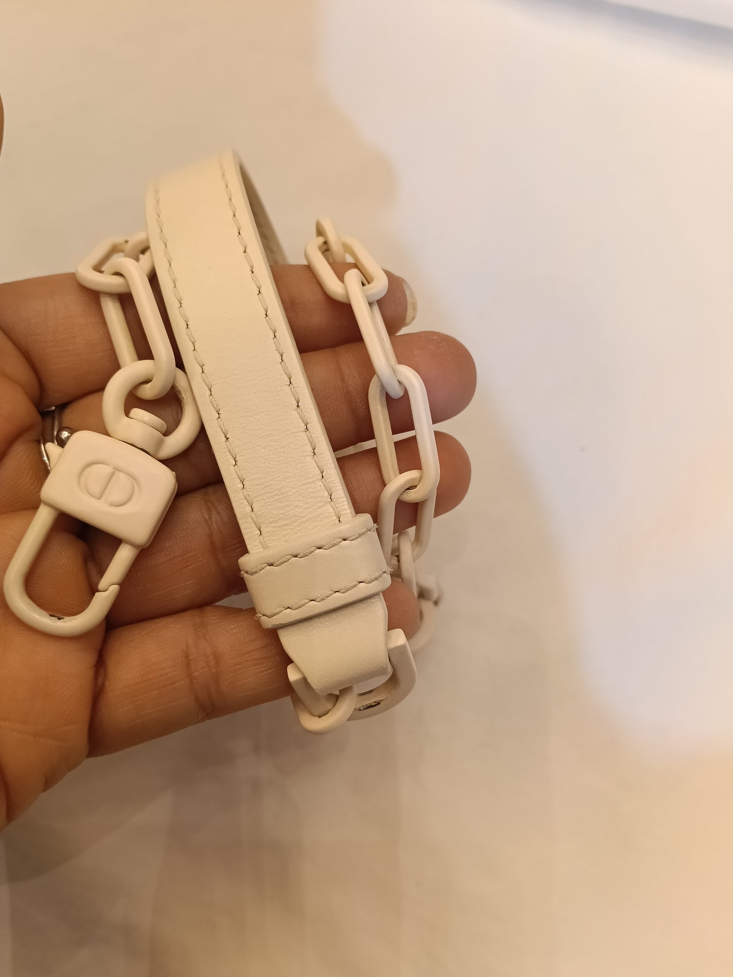 Dior Lady D'Joy Medium Cannage Diamond Latte 2022
