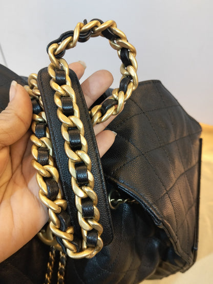 Chanel C25 Medium Caviar Black GHW 2025 (CHIP)