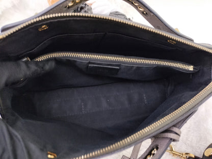 Fendi BTW Medium Black Chain GHW
