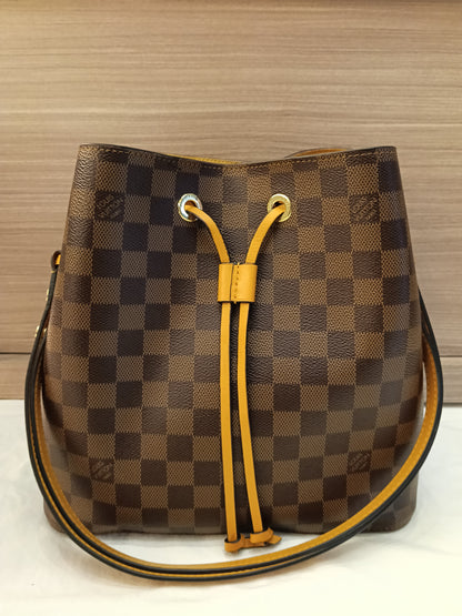 LV Neo Noe MM Damier Safran 2019