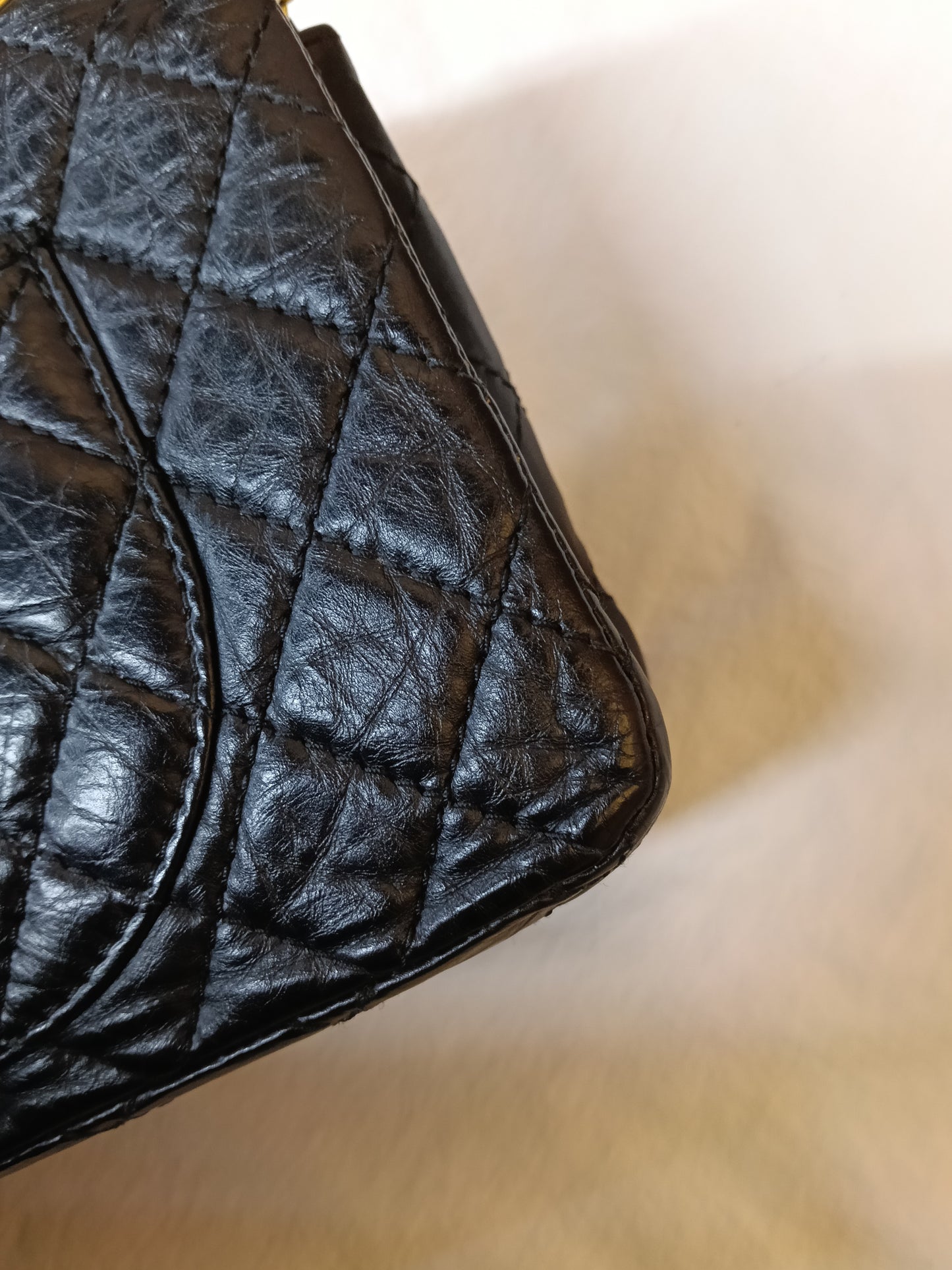 Chanel Reissue 225 Calfskin Black GHW DF #14