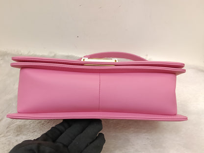 Chanel Boy 25 Lamb Pink GHW #26