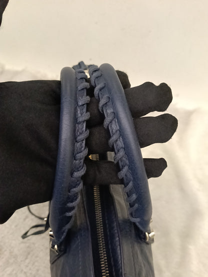 Balenciaga Small City Classic Blue Nuit SHW 2018