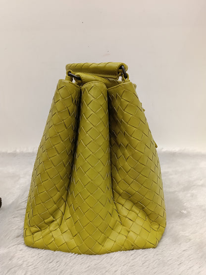 Bottega Veneta Roma Tote Small Lime RHW